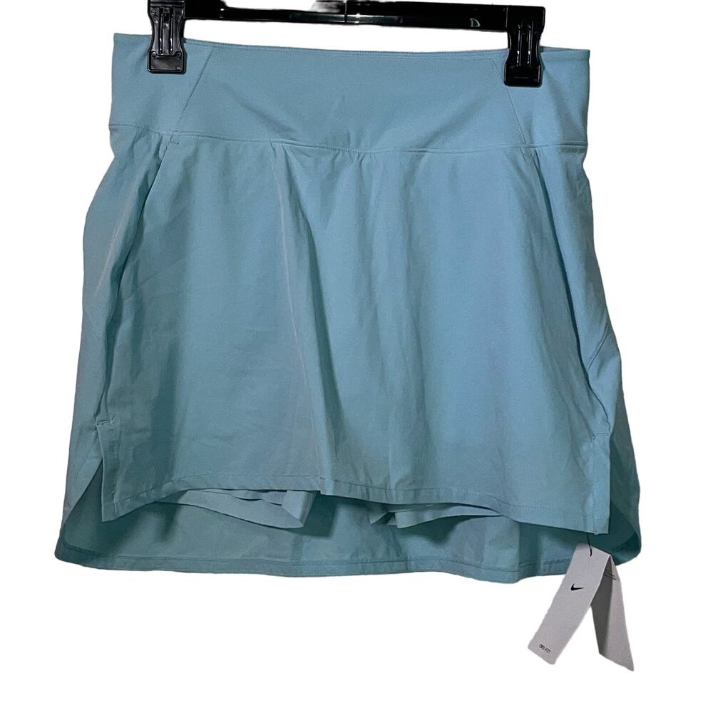 Nike Women's Dri-FIT Bliss Mid-Rise Skort blue  XS
